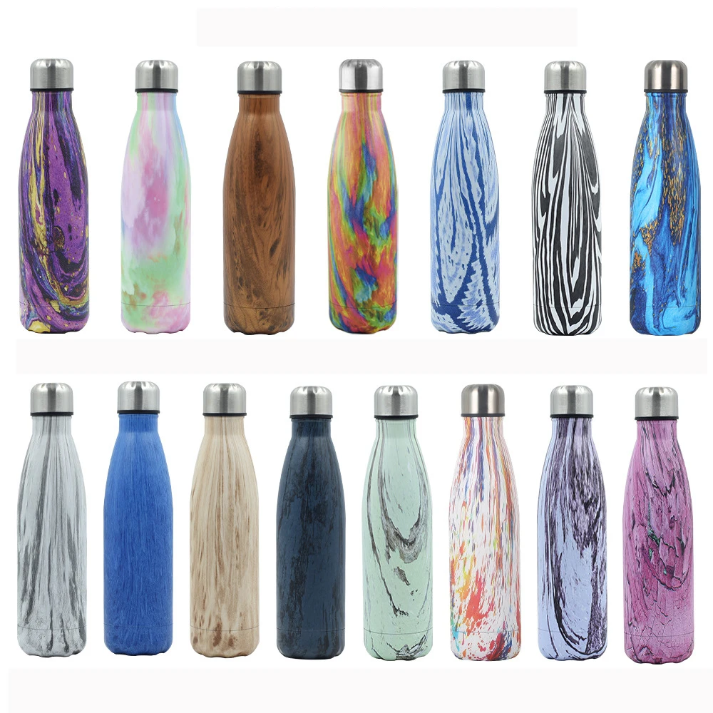 New Products 2022 350ml 500ml 650ml 750ml 1000ml Double Wall Insulated Cola Stainless Steel Water Bottle