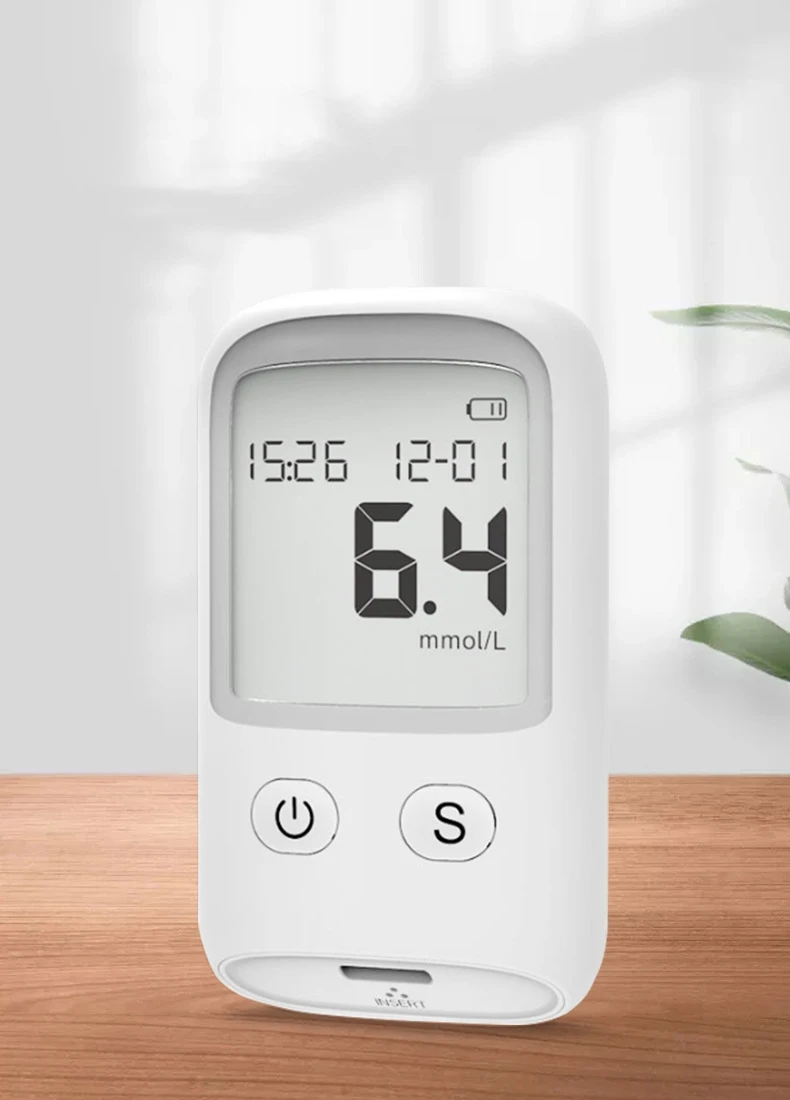 Medical Blood Ketone Meter Glucometer Starter Kit Meter Blood Glucose Monitor for Home Hospital