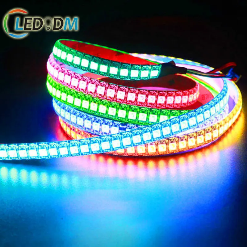  Пиксельная Светодиодная лента SK6812 WS2801 WS2813 WS2815 RGB RGBW Magic Digital Dream