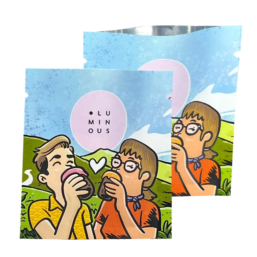 Custom Print Small mini aluminum foil plastic biodegradable instant coffee sachet packet stick packaging bags 2 grm