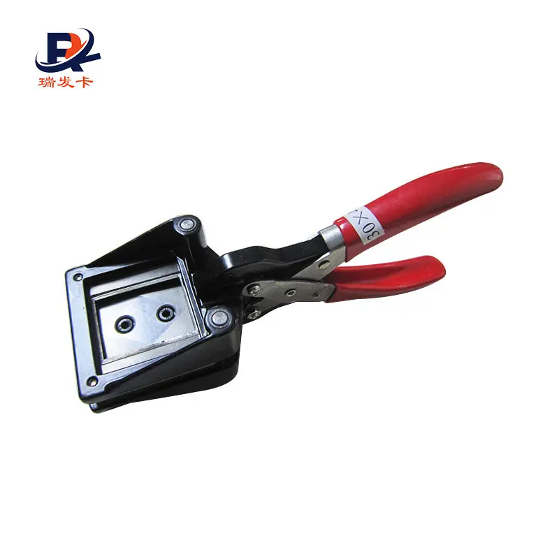 latest design Metal Handle Hand Held Red Handle ID Photo Cutter Machine Passport Photo Cutter made in China (1600595049692)