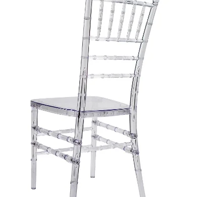 
modern plastic transparent dining room clear resin stacking wedding chivari tiffany chair for hotel and banquet 