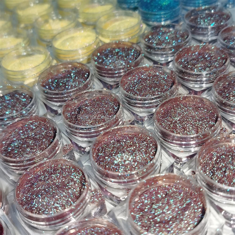 Maquillaje cruelty free duochrome eyeshadow pressed pigment holographic eyeshadow pigment private label