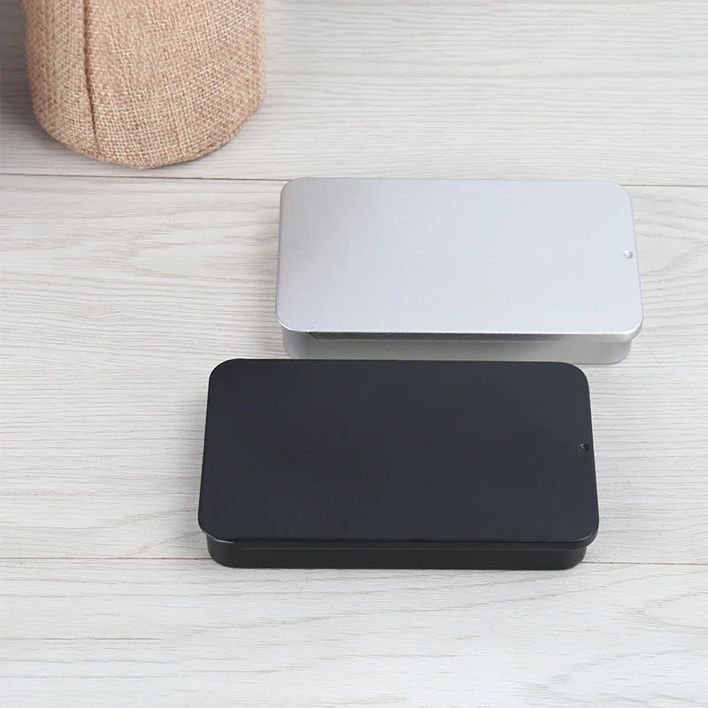 size:110x65x16mm big sliding gift tin box  promotional hardware metal case  for bearing packing