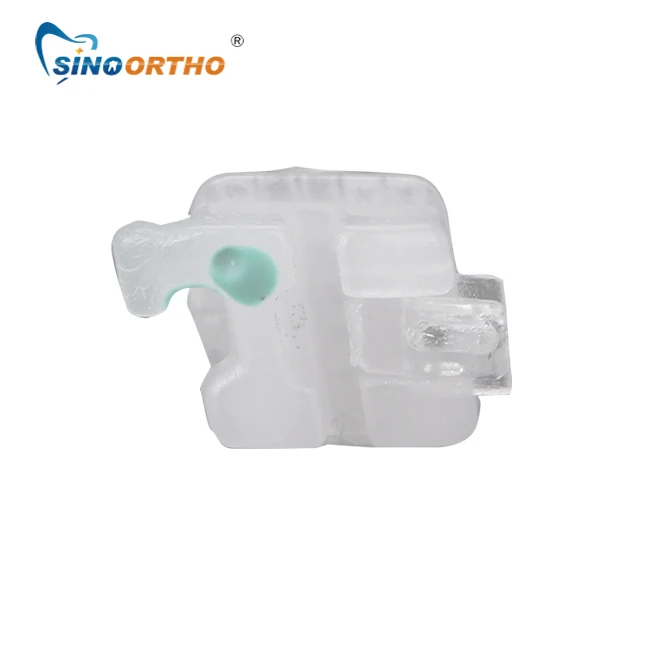 Ceramic self ligating brackets dental brackets dental supply
