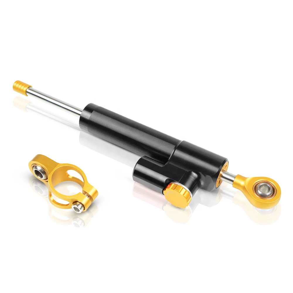 Universal Motorcycle CNC Aluminum Steering Stabilizer Damper Steering Damper for Kawasaki z200 z750 z750r z800 YAMAHA KTM HONDA
