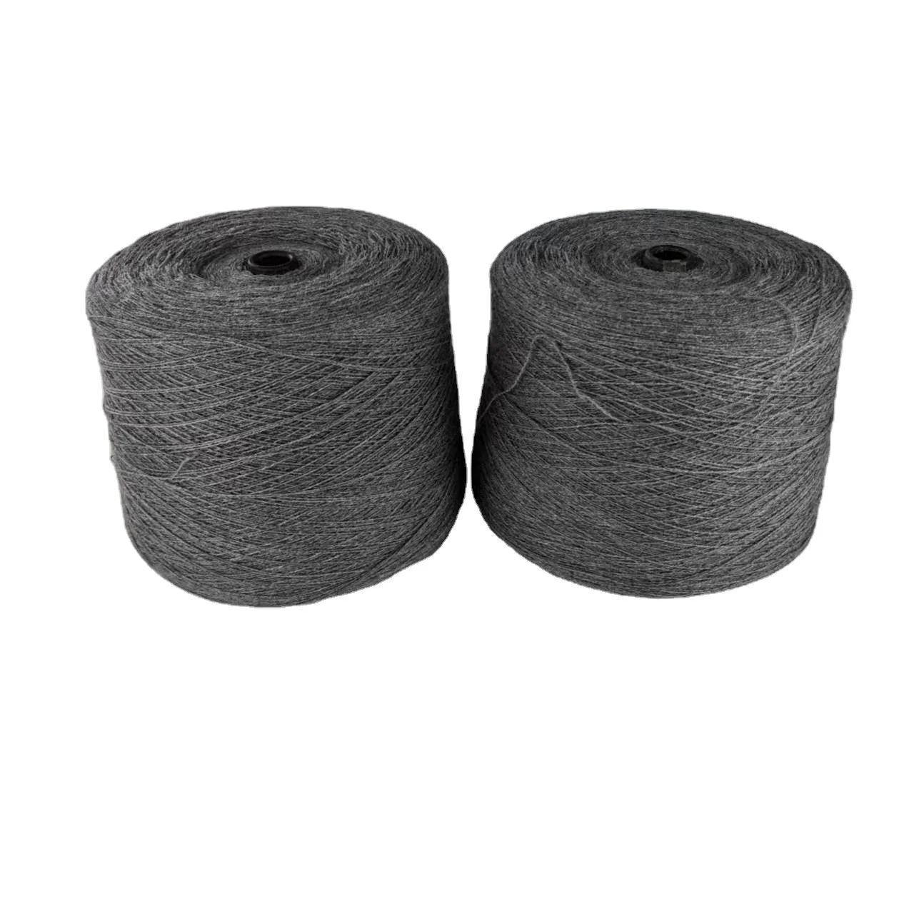 Factory Direct Selling 28/2 Expanded Polyester Nitrile Blended Gray Yarn With Flowers 70 Polyester 30 Bulk Acrylic