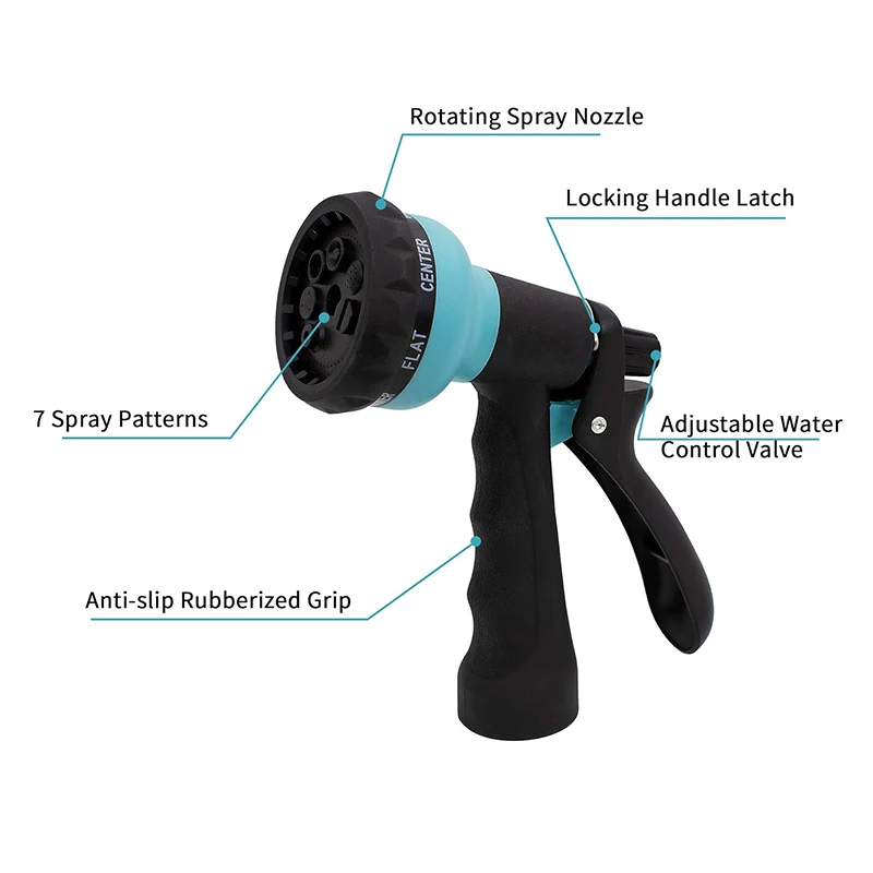 Flexible Lightweight Coil Garden Water Hose for Easy Irrigation