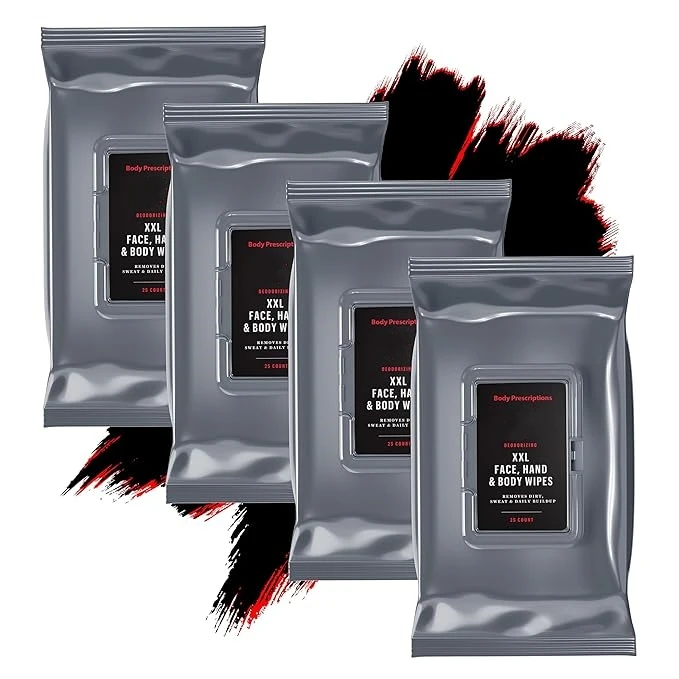 OEM Free Sample 30PCS Remove Perspiration and Odor Deodorant Wipes for Men And Women