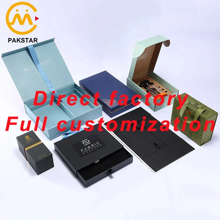 Custom print luxury black cardboard white slide out drawer 50ml 100ml perfume bottle packaging box for attar