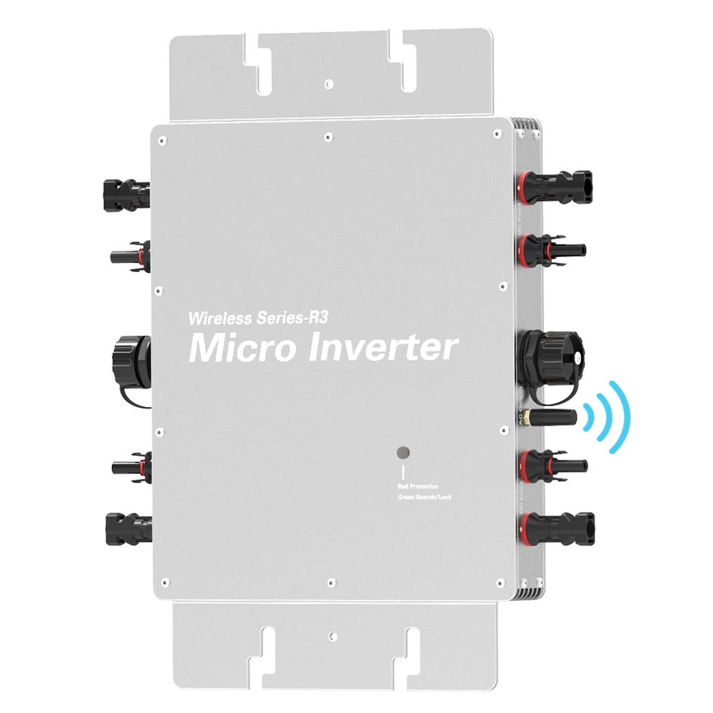 1600w micro inverter WVC-1600 with MPPT tracking high efficiency solar microinverter grid tie converter
