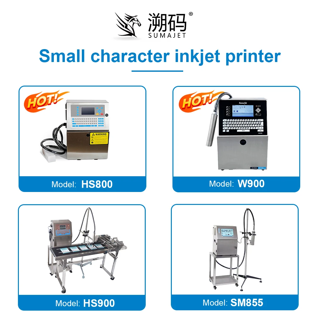 Cheapest high speed CIJ continuous inkjet printer printing plastic bottle bag pipe with expiry date barcode text