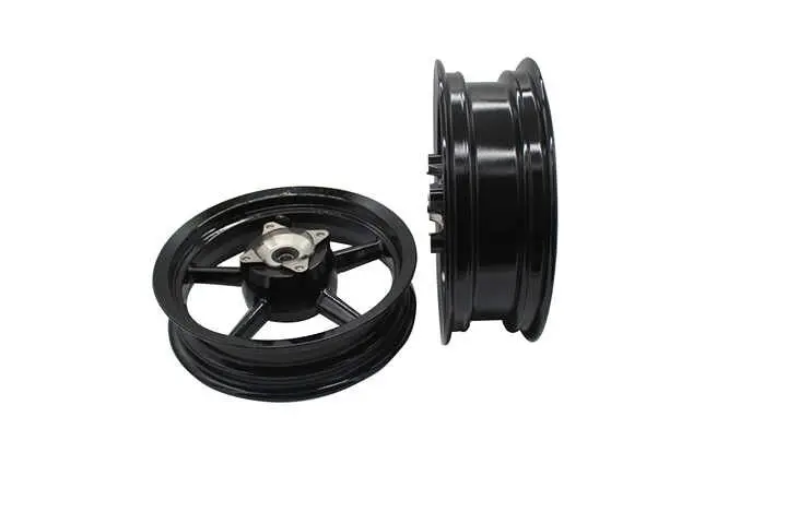 Dirt Bike Motorcycle 12inch Aluminium Hub Aliminium Plate Wheel For Front And Rear