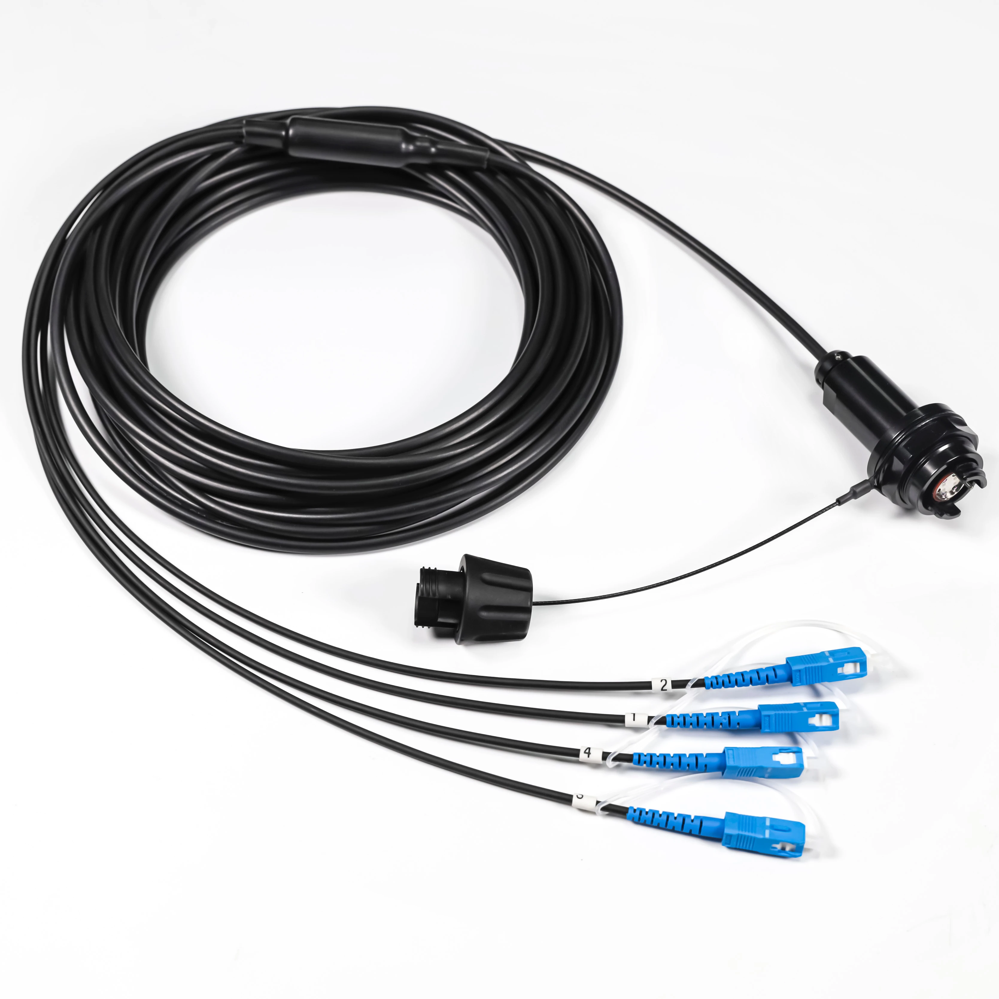 MIL-DTL-83526 Tyco Pro Beam Jr Stratos HMA, Fibreco старший Гермафродит тактический оптический кабель Xbeam расширенные лучевые разъемы