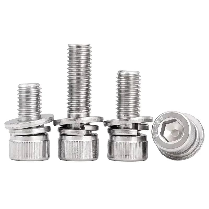 Din912 Ss M4 M5 Шестигранная головка с уменьшенным хвостовиком