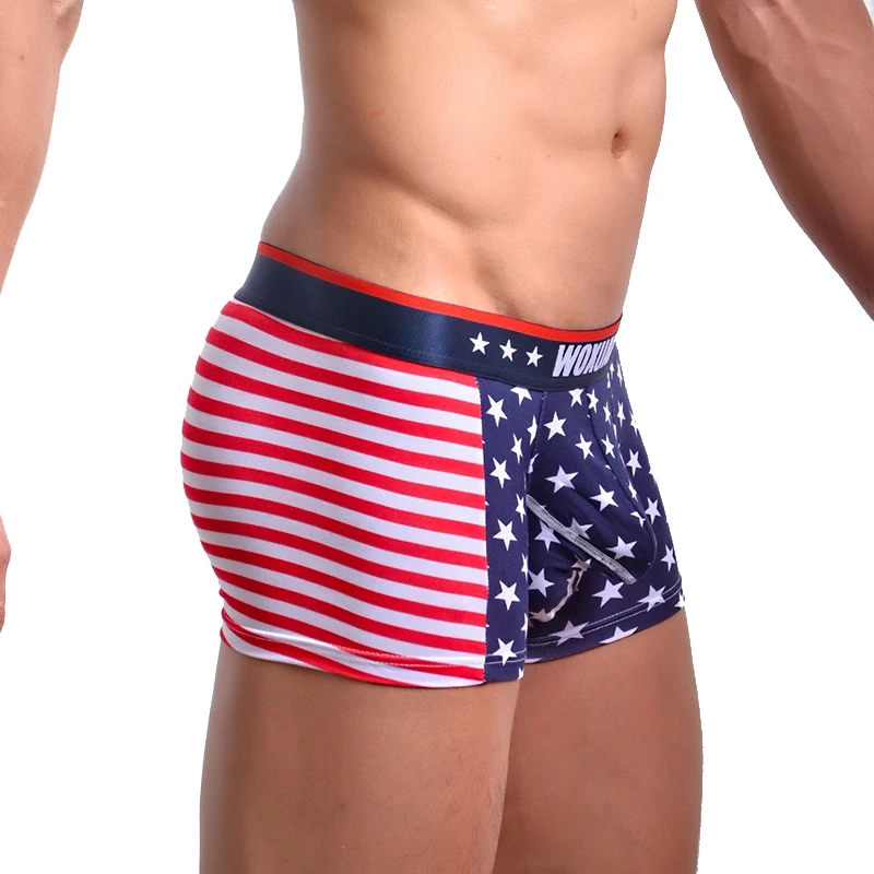 Wholesale custom american flag pattern shorts