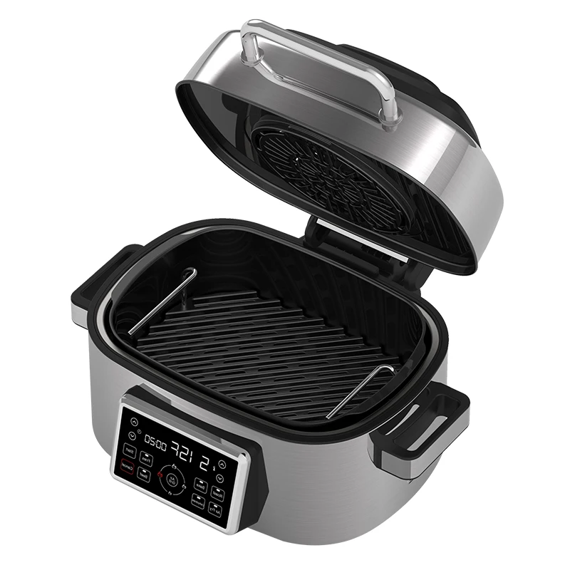 7 In 1 Oem Supplier Big Air Fryer Oven Indoor Electric Countertop foodi grill foodi grill Air Fryer Grill