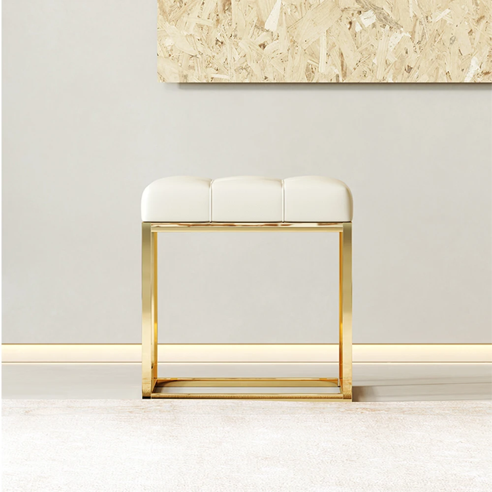 Luxury European Modern Design White Black Dresser Table with Mirror Makeup Mirror Dressers Table Console Table Bedroom Furniture