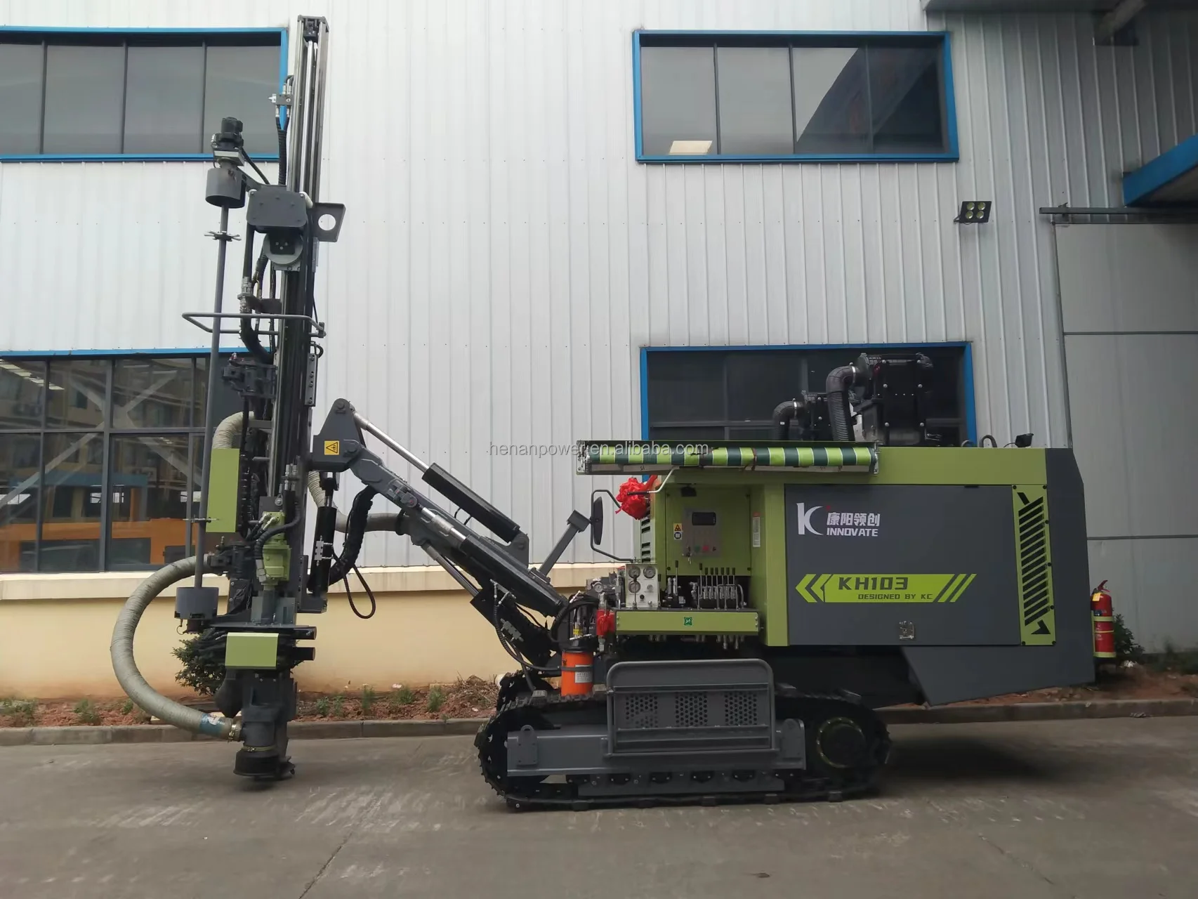 Hot sale KH103 open-air drilling rig mining down the hole blasting drilling rig machine for quarry