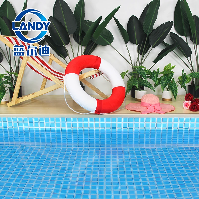 Rapids Lazy River Water Park Decorative Pool Liner