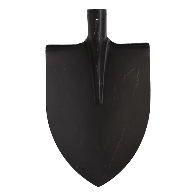 Black Painted  Garden Shovel head Russian Shovel Head   Steel Shovel Spade