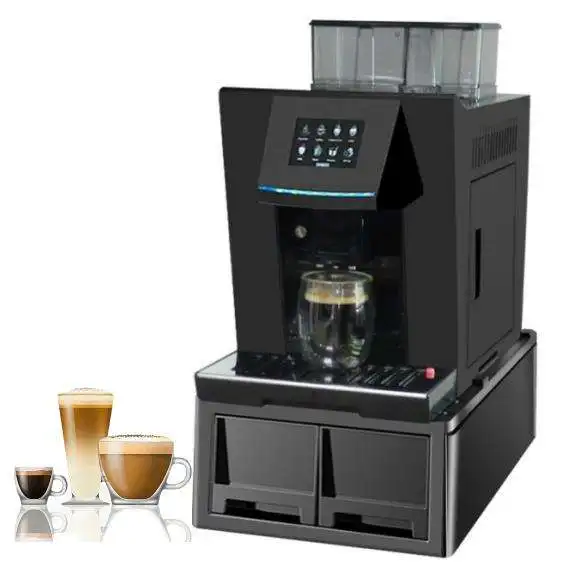 Full-Atomatic Intergrated Pumping Coffee Maker  Smart Multi-function  Bean To Cup Espresso Cappuccino Latt  coffee machine