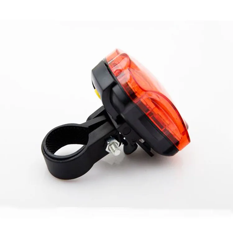 
5 LED Bicycle light bike rear light outdoor warning light waterproof red grlow lamp 
