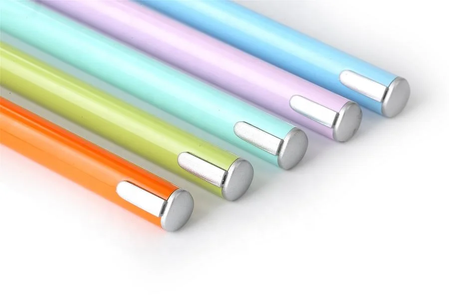 Ручка без чернил, рекламный или подарочный набор, долговечный карандаш с перьями, треугольный металлический корпус для студентов, карандаш для рисования, дневников