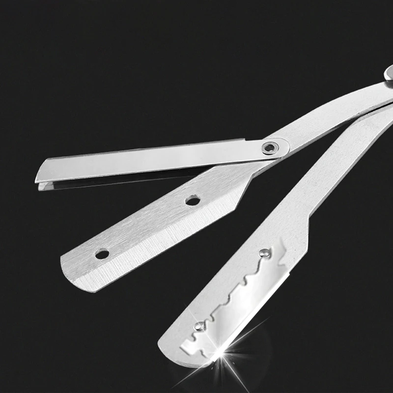 Custom disposable barber half razor blade stainless steel single edge razor blade