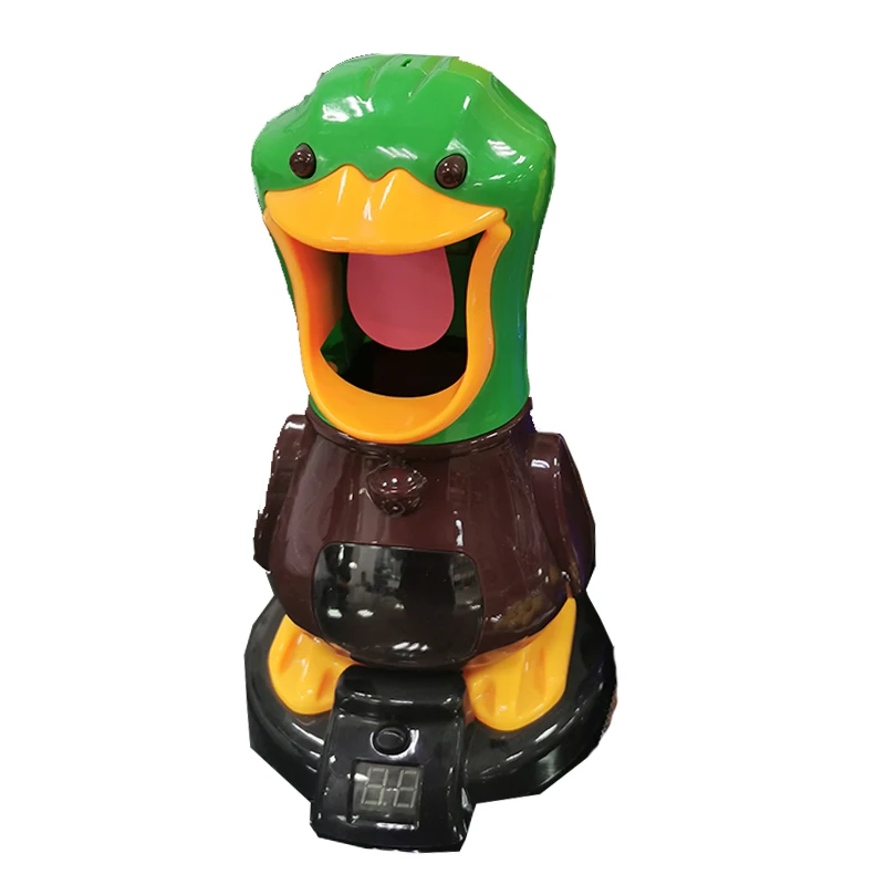 New table top shooting ball toy sound light scoring hit me duck kids shooting games for sale