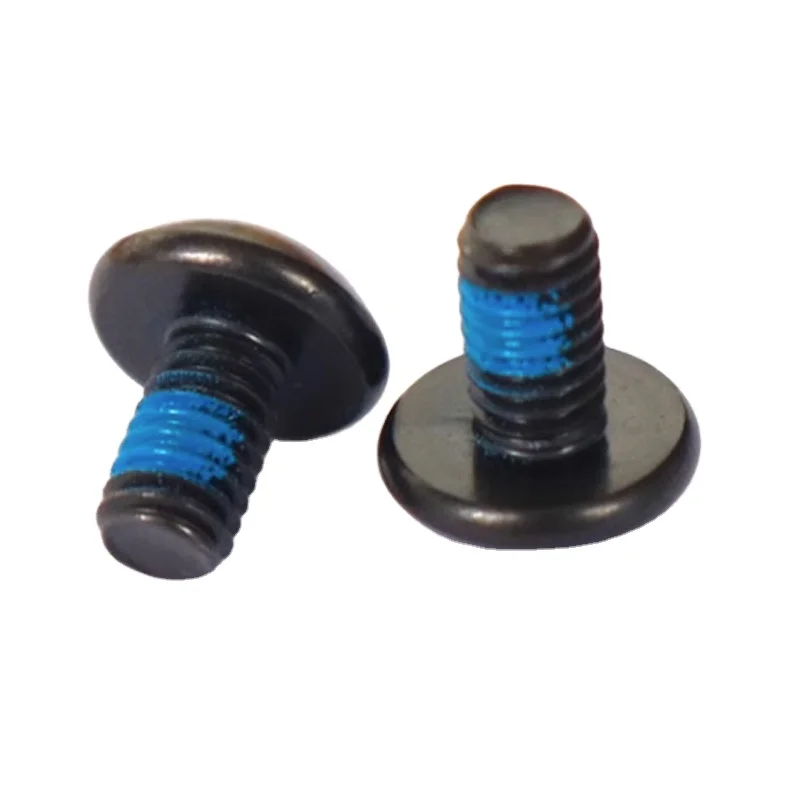 M5 M6 Gal Steel Grade 4.8 8.8 10.9 12.9 Black Oxide Phillips Cross Recessed Drive Truss Head Machine Screw Bolt with Nylock