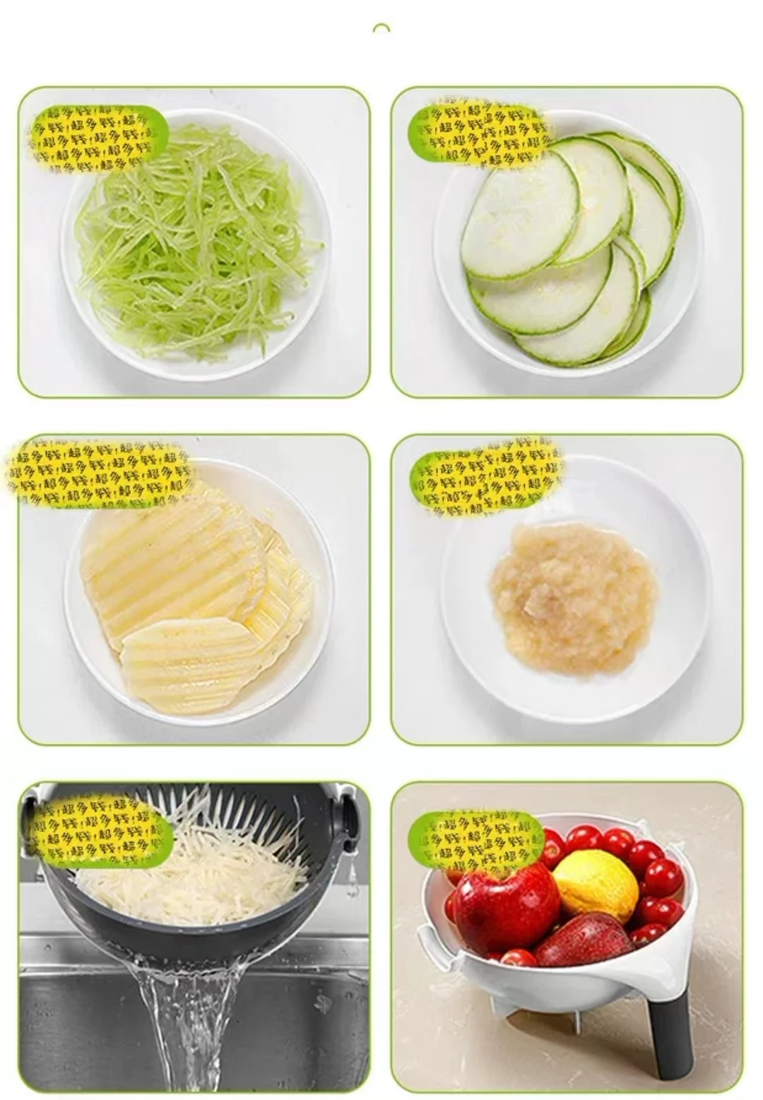 Hot-selling Multi-purpose peeling knife vegetable cutter shredder garlic grater household grater slicer wholesale