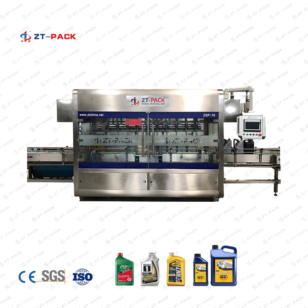 Automatic flow meter type lube/engine/lubricant oil liquid filling machine line