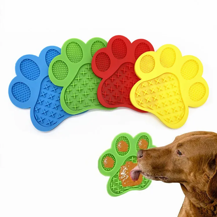 
New Arrived Amazon Best Seller Pet Bath Distraction Device Silicone Dog Lick pad  (60826315582)