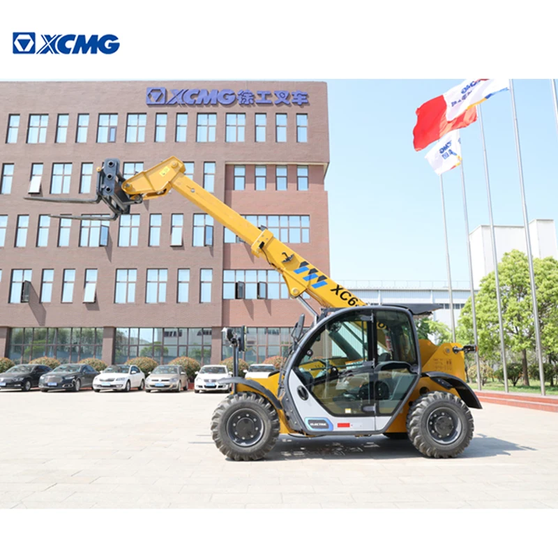 XCMG производство 6 м XC6-2506E телескопическая стрела вилочного погрузчика