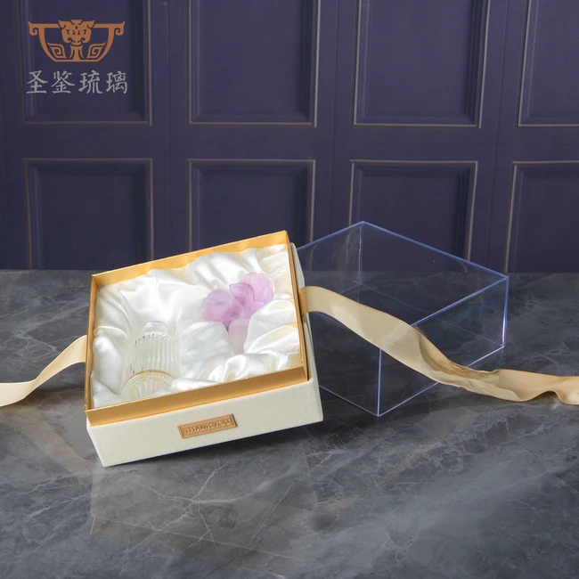 Custom Crystal Perfume Bottle Exquisite Birthday Wedding Giveaways Anniversary Souvenir Gift For Women