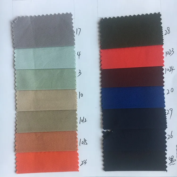 Сертифицированный Органический хлопчатобумажный текстиль Shaoxing, оригинальный цвет, гладкий крашеный спандекс, поставщики хлопчатобумажной саржевой ткани, в наличии