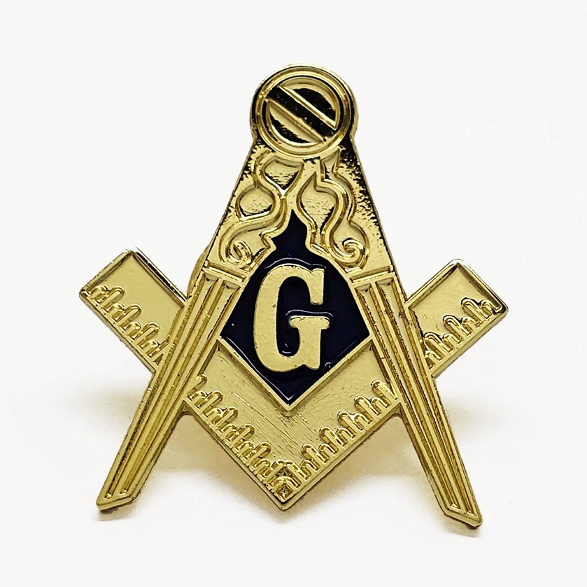  Изделия международного клуба Masonic эмалированные запонки с лацканами Мейсона масонская шпилька изображением Восточной звезды по индивидуальному