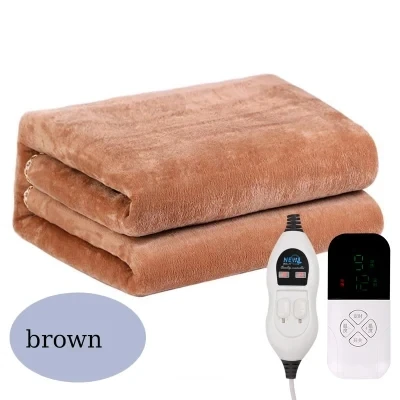 Wholesale Double blanket fabric intelligent temperature control of household electric blanket  dormitory  heating pad