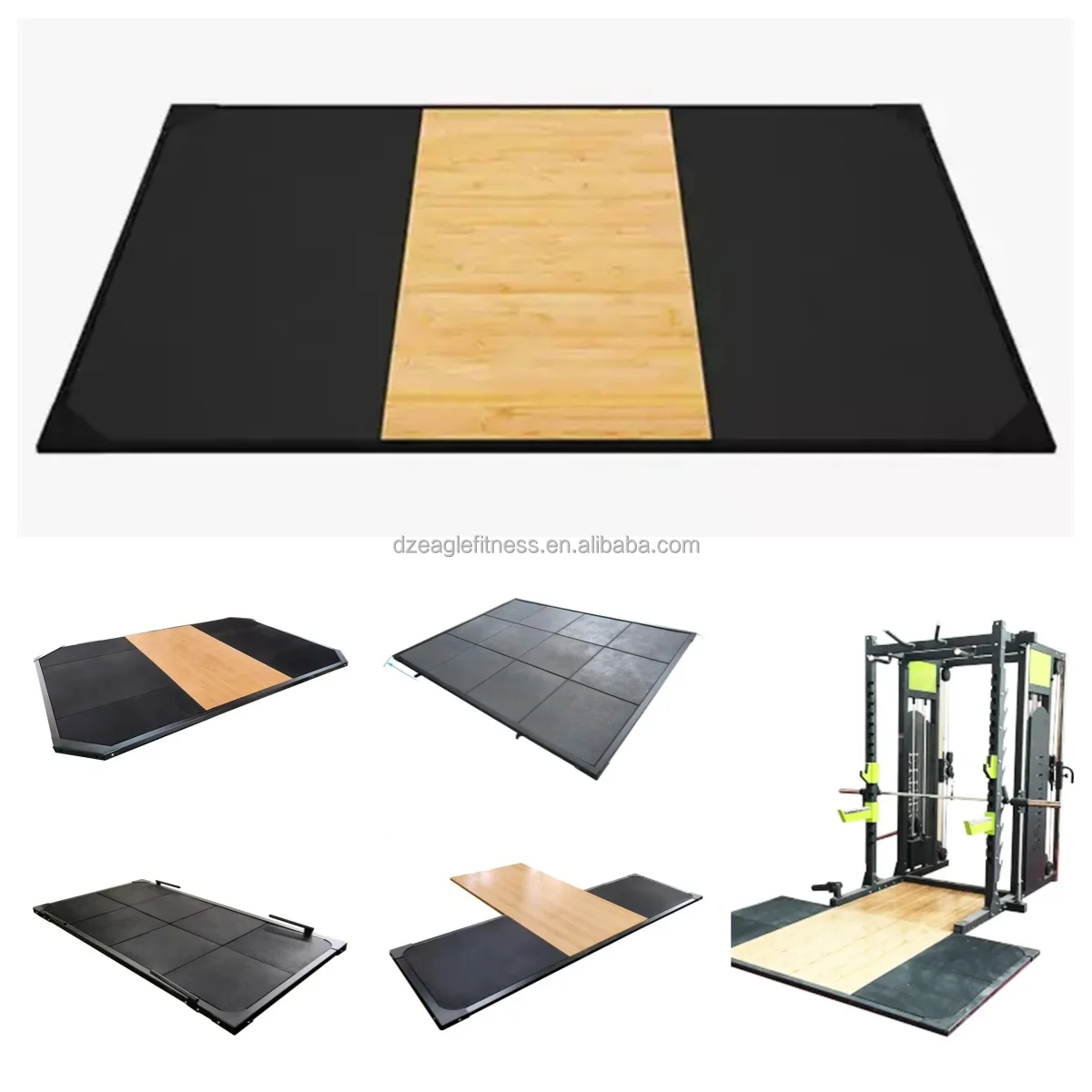 Commercial Full Deadlift Platform for Weightlifting