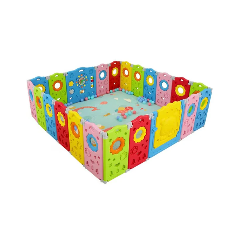 Baby Fence Playpen Kids Playpen Plastic Baby Play Fence Safety Play Yards Baby Playpens