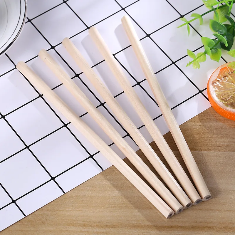China stationary factory cheap wholesale bulk nature custom HB wood pencil