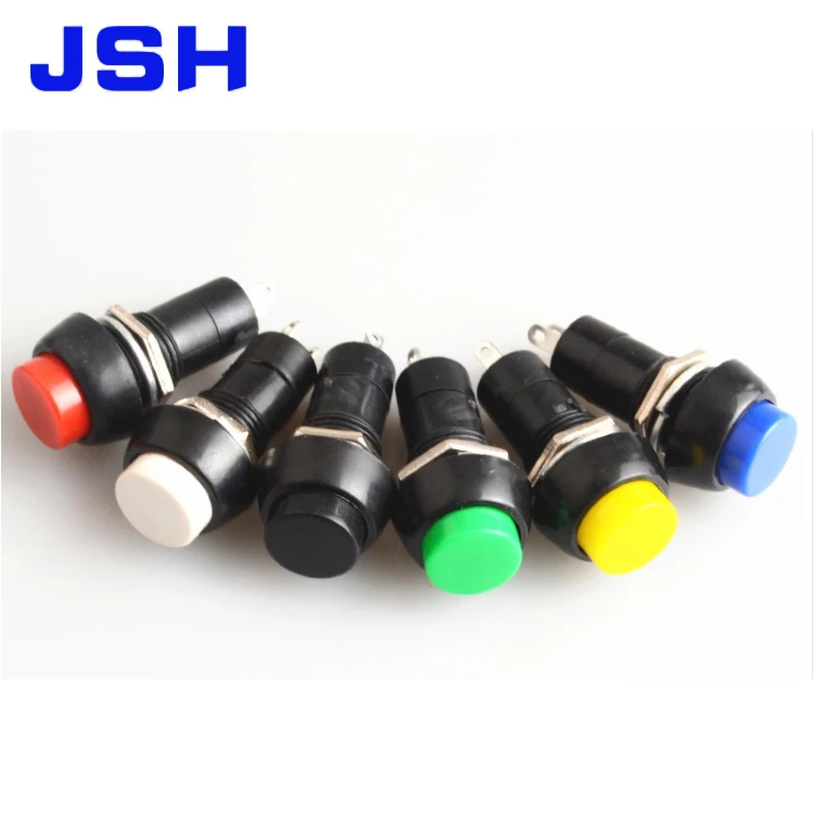 4PIN R16-503 Locking  N/O NO Switch Red Led 10A 12V Push Button