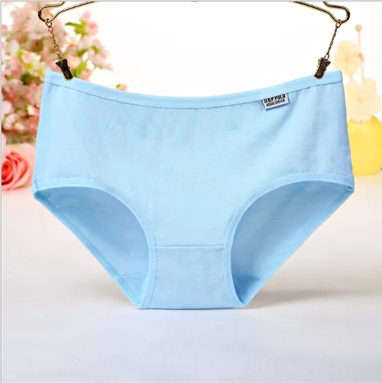 
wholesale candy color solid women underwear panties 