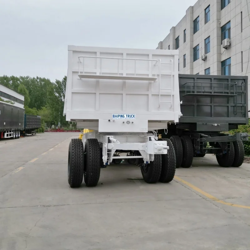 Высокое качество 2 оси 10ton 20ton Контейнер грузовой полный полуприцеп