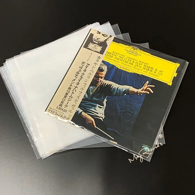 Lp Inner Sleeves Anti Static Round Bottom 33 Rpm 7/10/12inch Vinyl Record Inner Sleeves