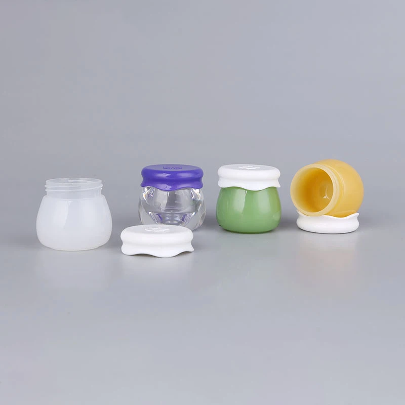 Frosted Glass Packaging Jar Set 15g 35g 45g Cosmetic Jar for Skin Care Cream Red Jar Set For Cream