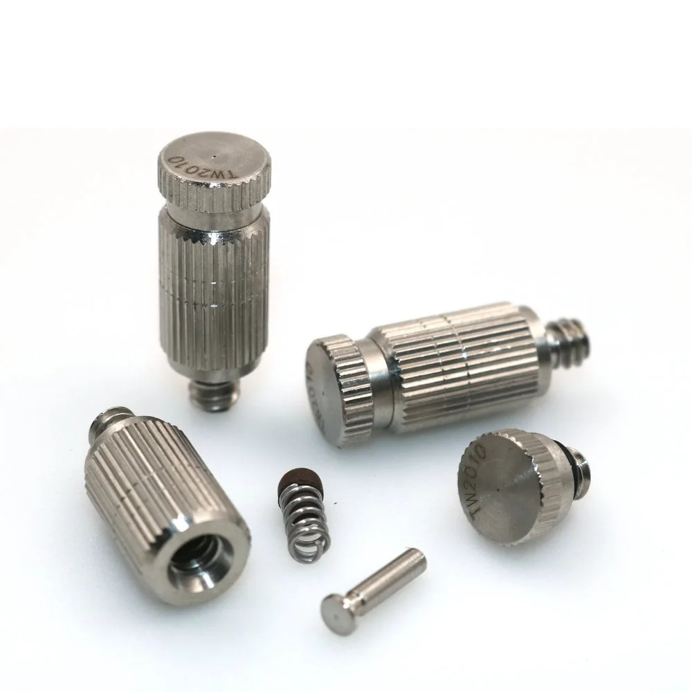 Mist Nozzles High Pressure Steam Fittings Anti Drip Fogging Sprinklers Garden Agriculture Cooling Humidify Test Fittings