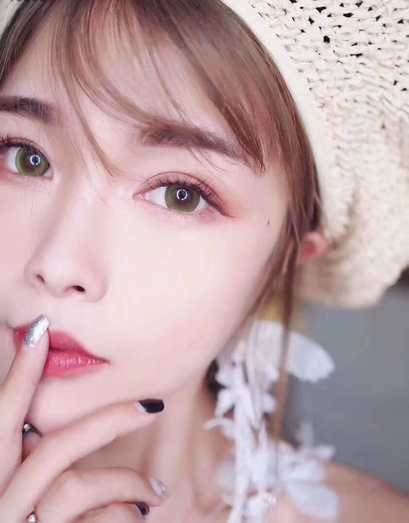 
Grass Beauty Corner Natural Looking Yearly Cycle Fresh & Tone Soft Colored Contact Lenses 