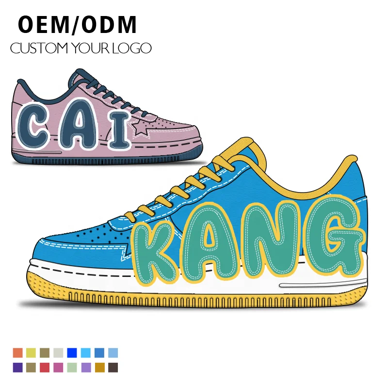 Manufacturer High Quality Skateboard Sneakers Flat Sole Support Customization Sneaker for Men Casual Shoes China Rubber Style